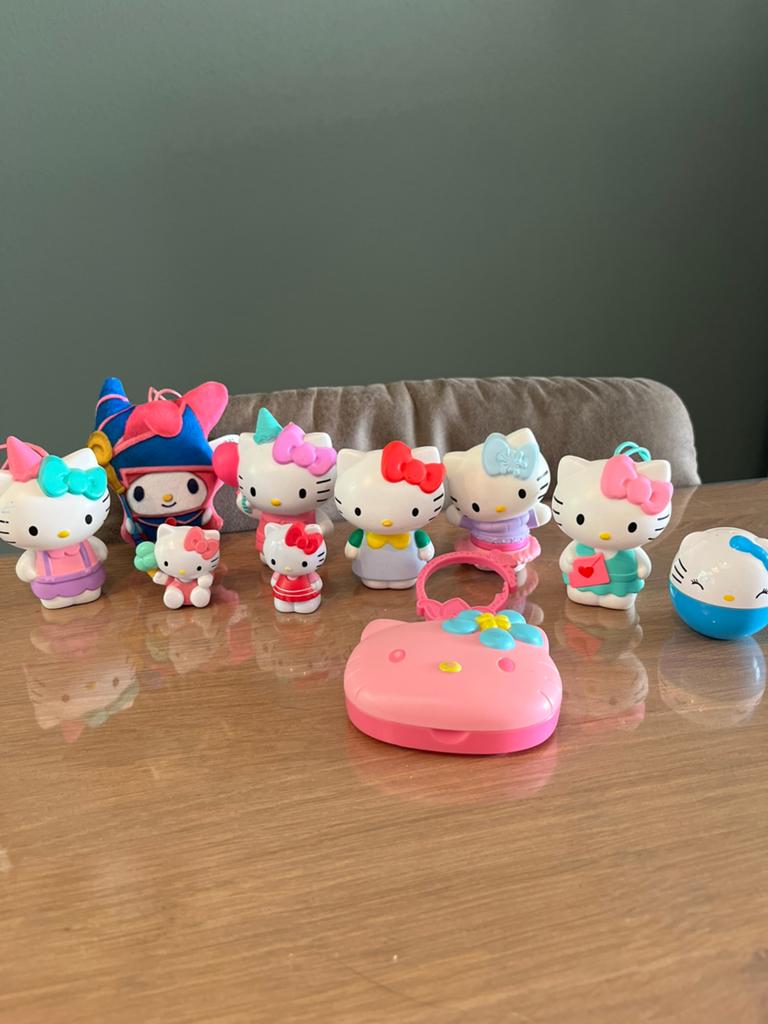 Leuke set Hello Kitty figuren, Ophalen of Verzenden