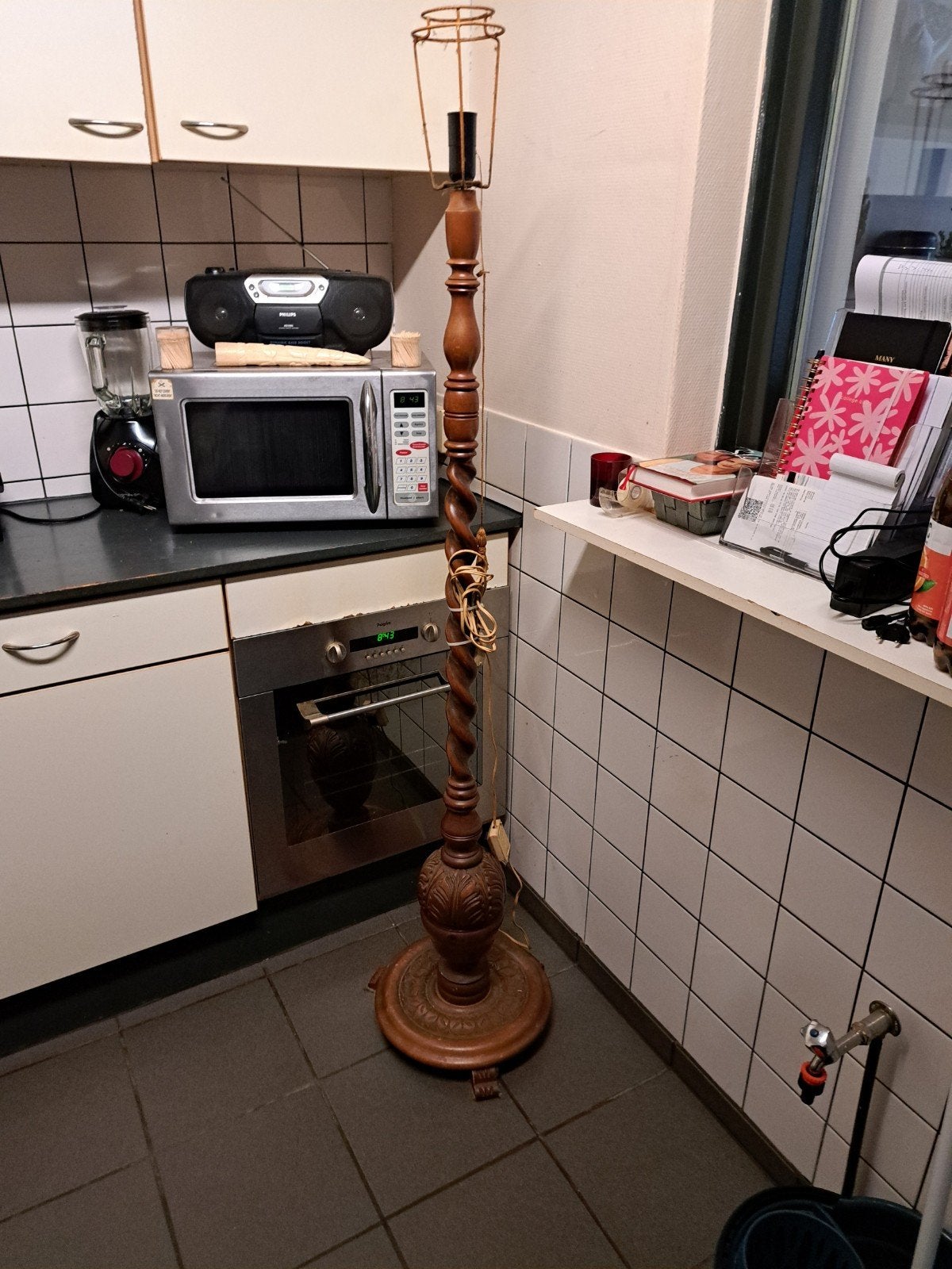 Oude lamp, Ophalen, Gebruikt, Minder dan 100 cm