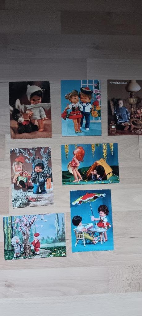 7 oude ansichtkaarten, Verzamelen, Ansichtkaarten | Themakaarten, Ophalen of Verzenden, Kinderen