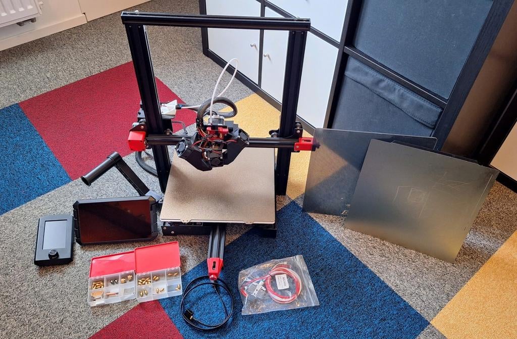 Creality Ender 3 Max Neo + Sonic Pad + accessoires, Computers en Software, 3D Printers, Ophalen, Gebruikt, Ingebouwde Wi-Fi, Creality