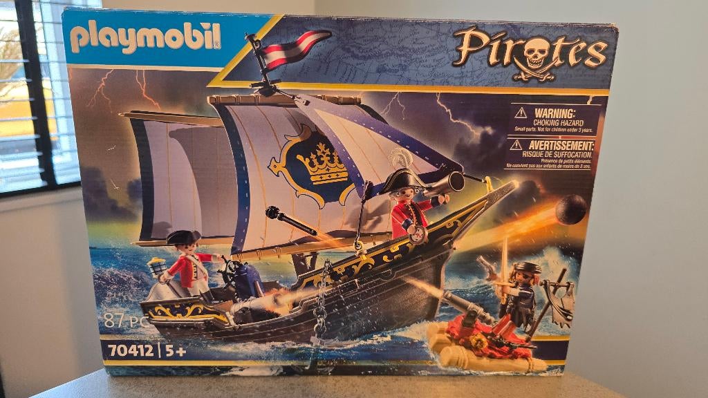 Playmobil 70412 Zeilschip van de piraten nieuw in doos, Kinderen en Baby's, Speelgoed | Playmobil, Ophalen of Verzenden, Nieuw