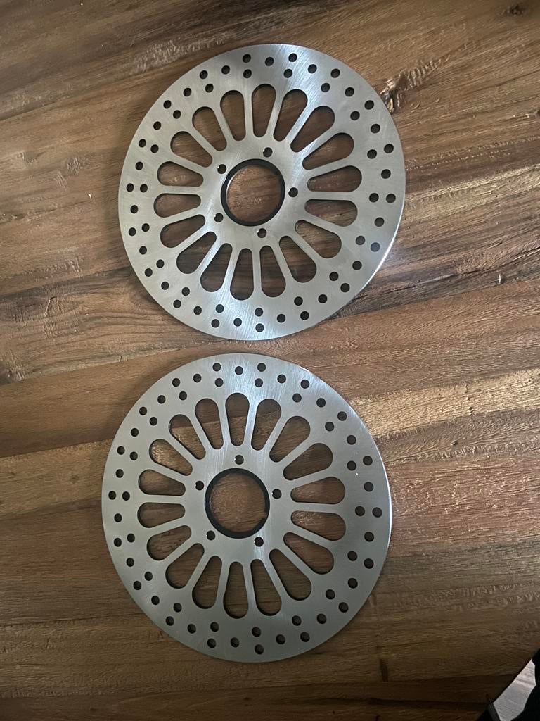 Setje remschijven Harley Davidson 11,5 inch voor/achter, Ophalen of Verzenden, Nieuw
