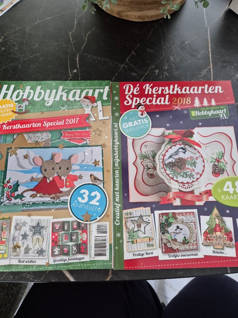Mijn hobbykaart kerst editie 2017 en 2018, Hobby en Vrije tijd, Ophalen, Nieuw, Kerst, Overige typen
