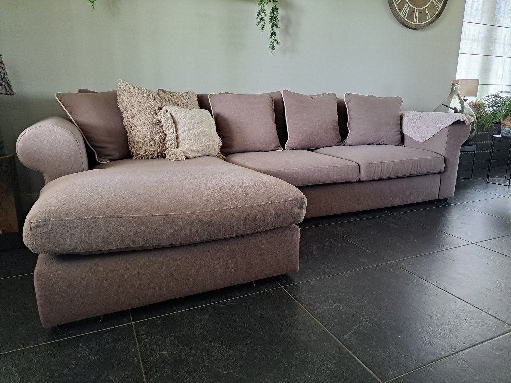 Bank, Ophalen, 250 tot 300 cm, Gebruikt, Hoekbank