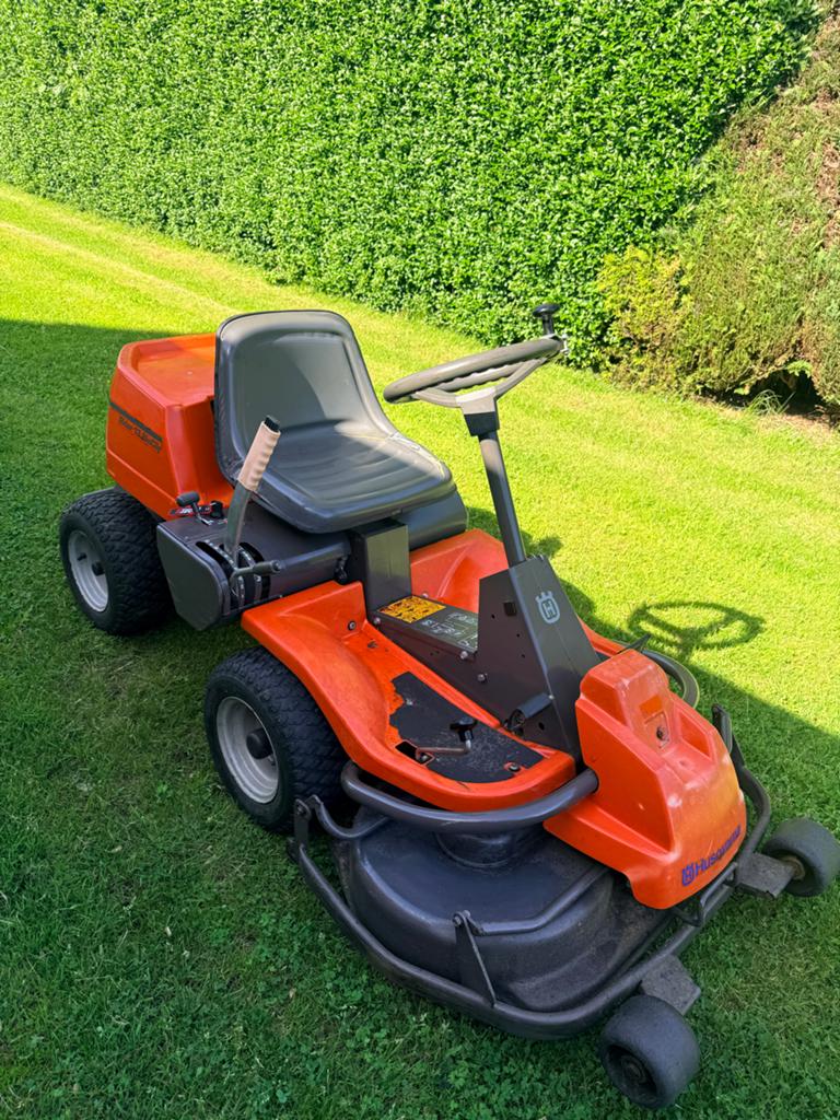 Husqvarna Rider 13 Bioclip Zitmaaier, Ophalen, Cirkelmaaier, Gebruikt, Mulchfunctie