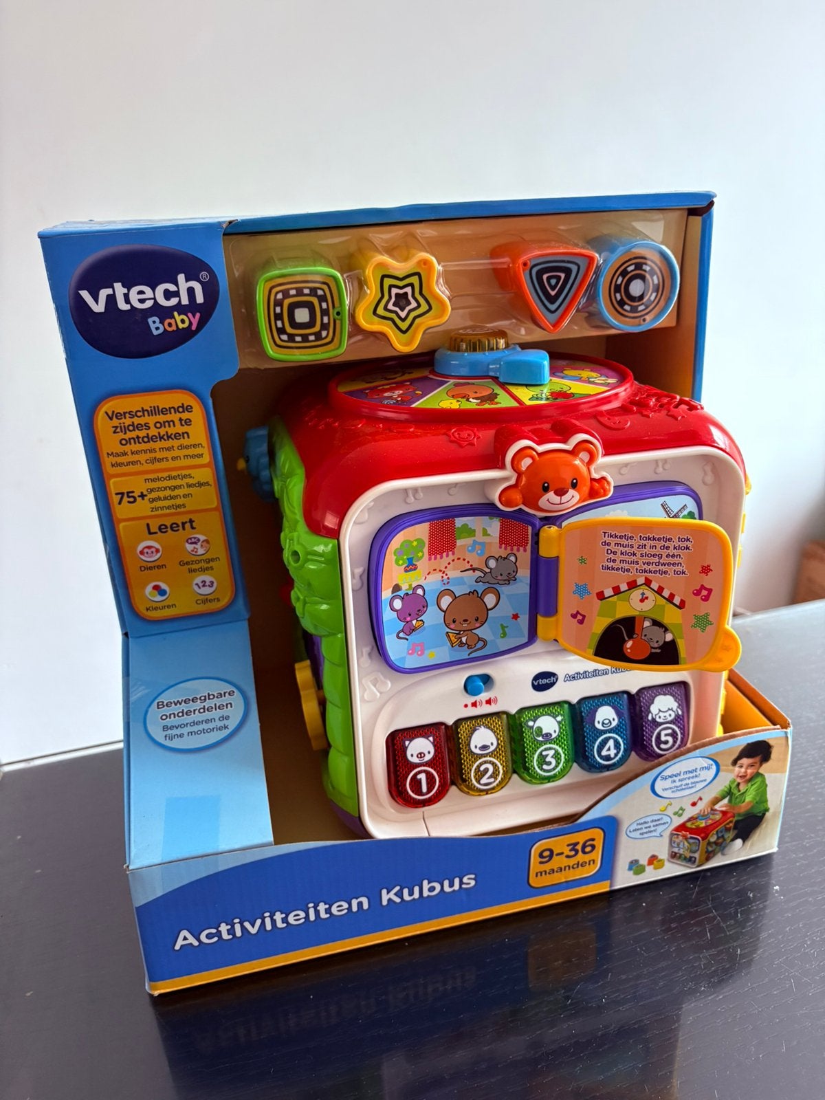 Vtech kubus NIEUW in doos, Kinderen en Baby's, Ophalen of Verzenden, Zo goed als nieuw