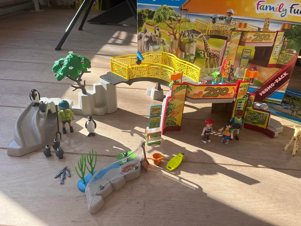 Playmobil Dierentuin Compleet met Boekje en Doos, Ophalen of Verzenden, Gebruikt, Complete set