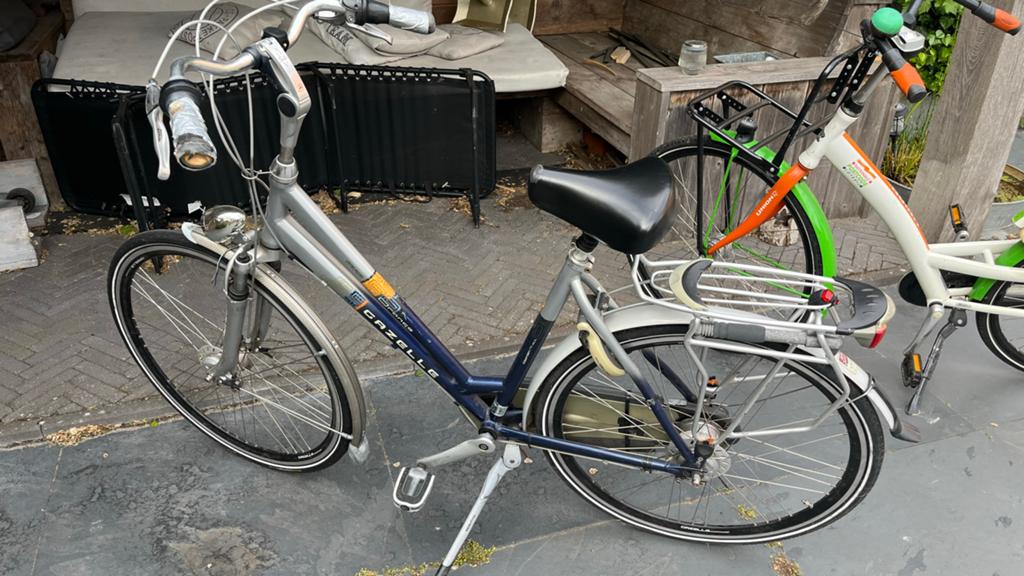 Gazelle damesfiets met versnellingen - Ideaal voor korte rit, Fietsen en Brommers, Fietsen | Dames | Damesfietsen, Velgrem, Versnellingen