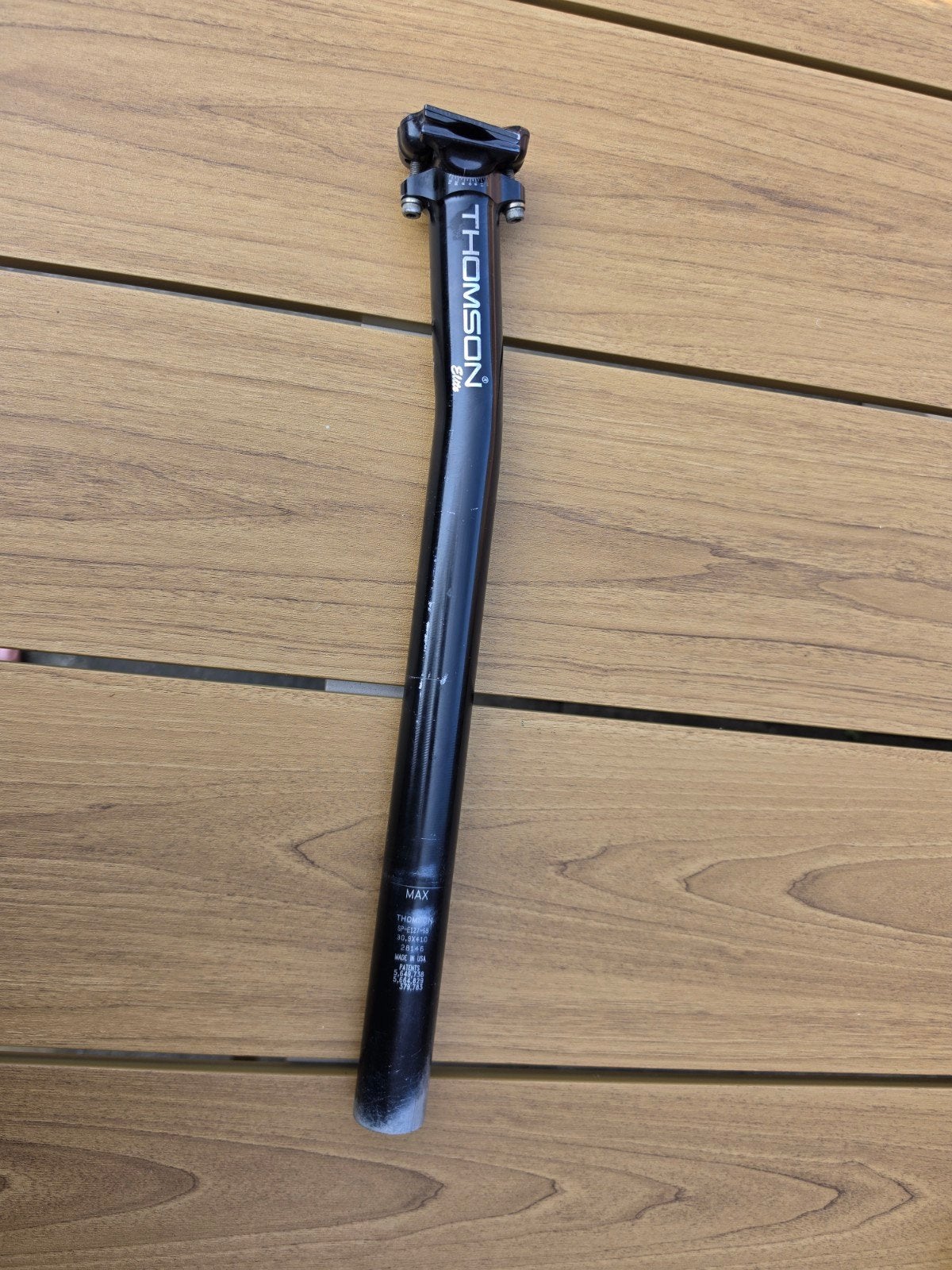 Thomson Elite Zadelpen - Gebruikt, Fietsen en Brommers, Racefiets, Gebruikt, Overige typen, Ophalen of Verzenden