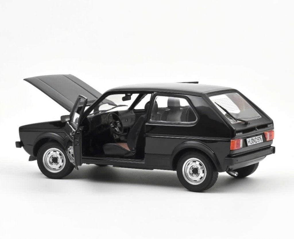 NIEUW VW Golf GTI 1976 Zwart schaal 1:18 NOREV ref. 188487, Hobby en Vrije tijd, Modelauto's | 1:18, Verzenden, Nieuw, Auto, Norev