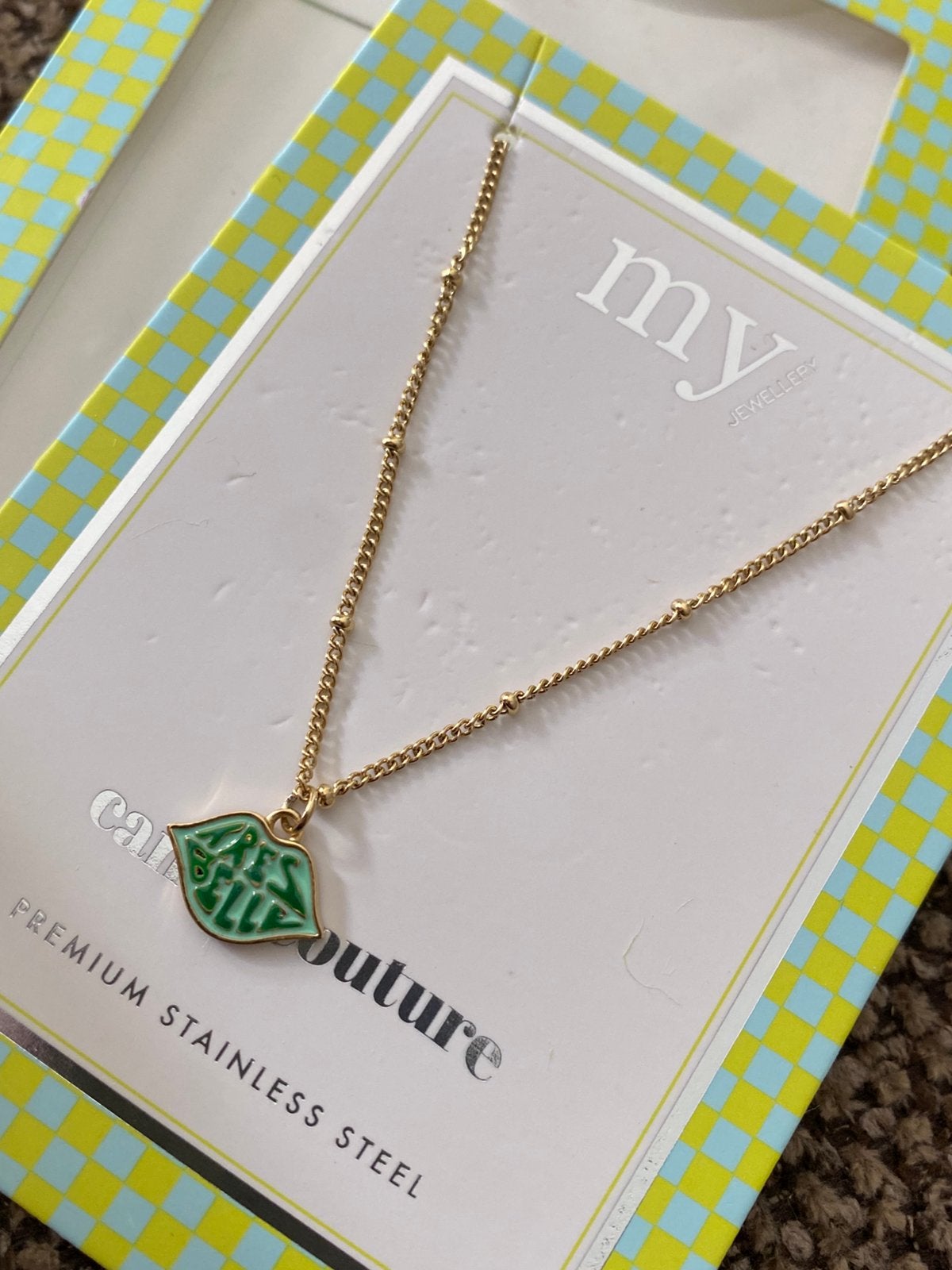 My Jewellery Ketting Goud Tres Bella Nieuw, Ophalen of Verzenden, Nieuw, Goud, Met hanger