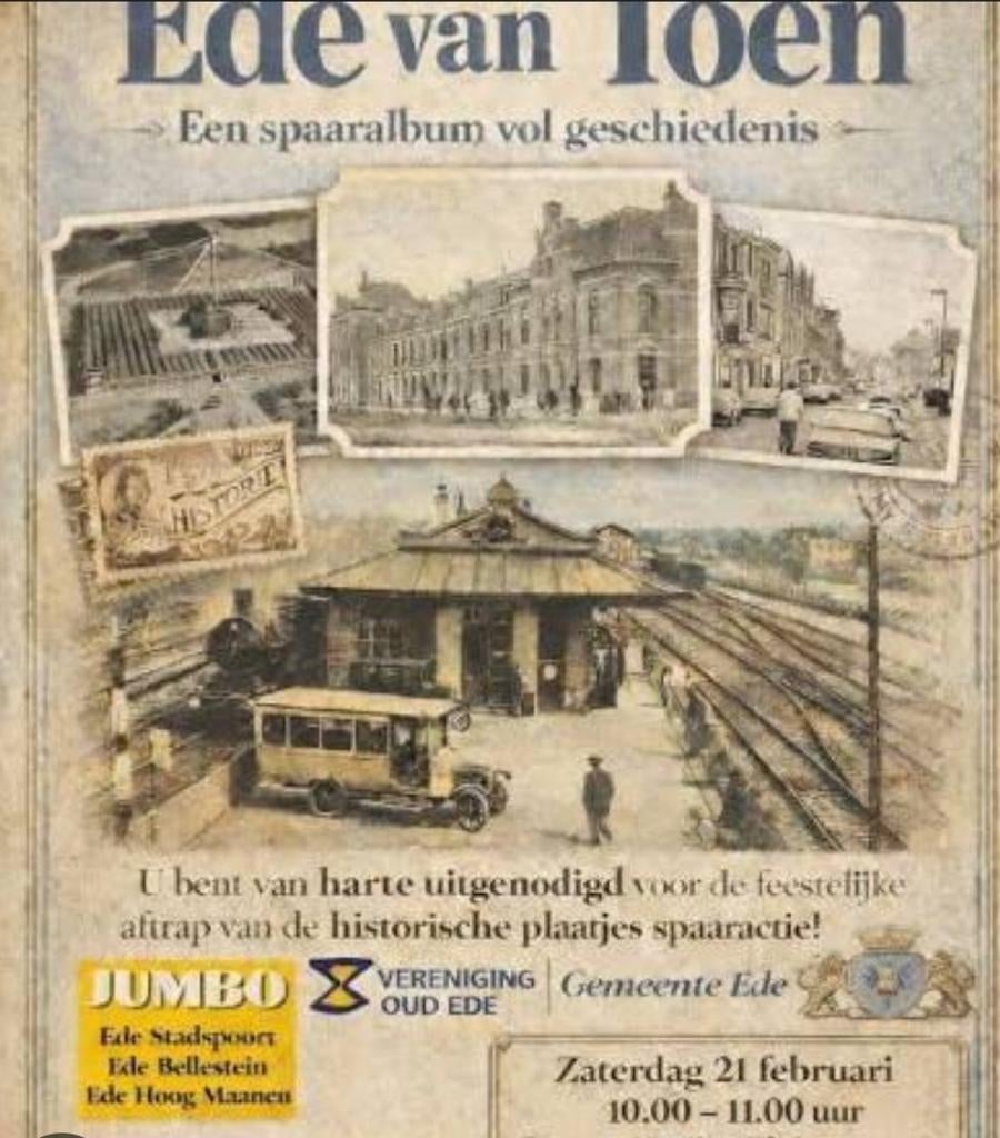 Jumbo Ede van Toen spaaractie, Verzamelen, Ophalen of Verzenden, 1940 tot 1960, Gelderland