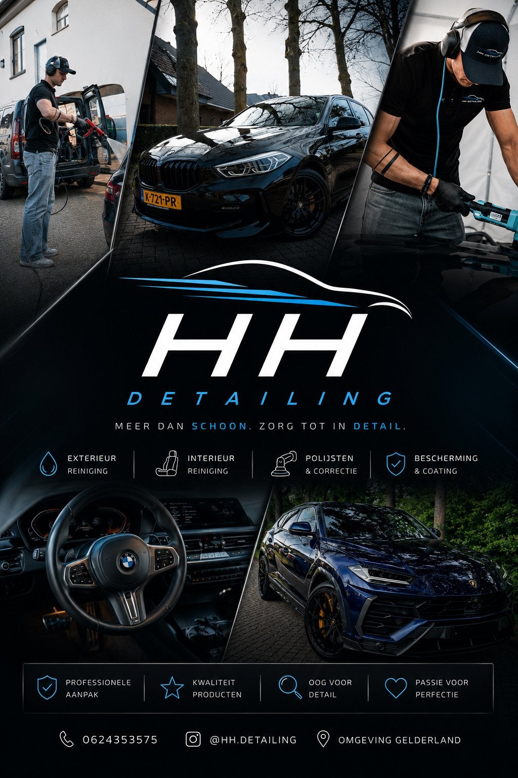 HH Detailing Ede – Professionele Auto Reiniging op Locatie, Krasverwijdering