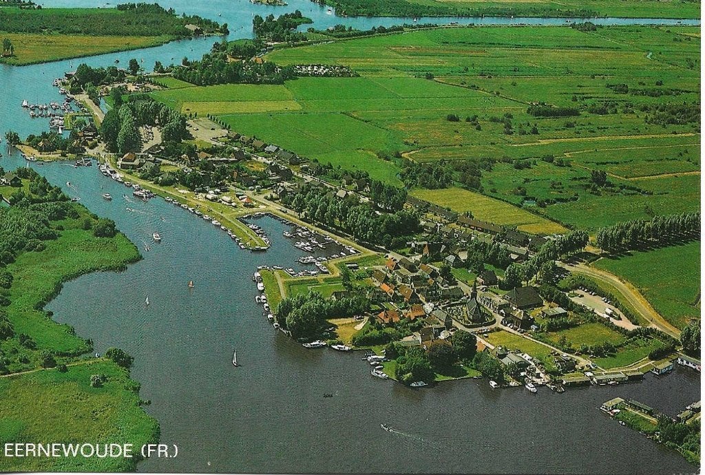Eernewoude- -Panorama., Ophalen of Verzenden, 1980 tot heden, Ongelopen, Friesland