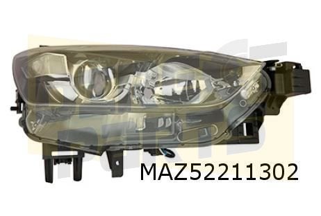 Mazda CX-3 koplamp R (halogeen) Origineel! DB2R510K0D, -, Verzenden, -, Nieuw