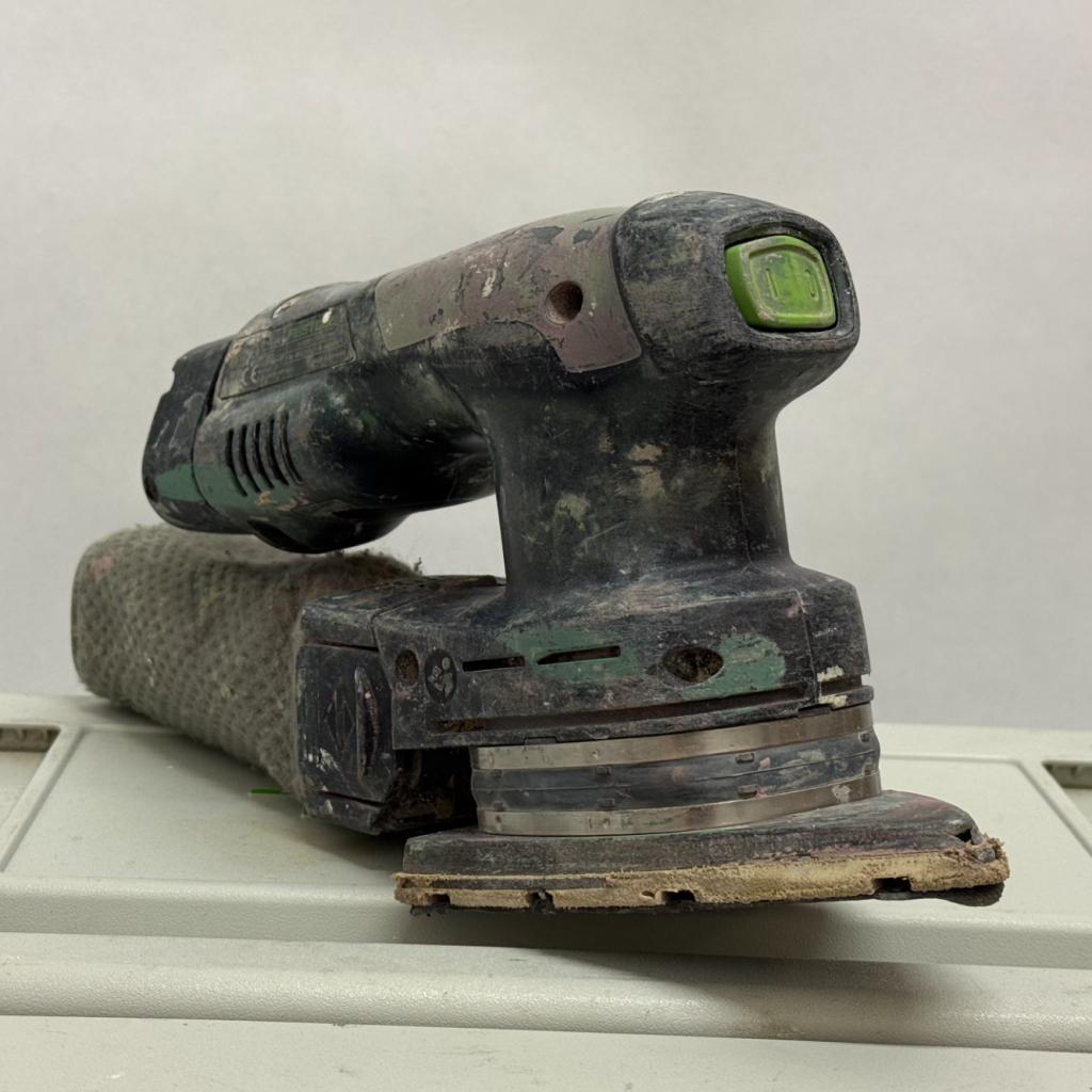 Festool DTSC 400 Schuurmachine Body + 2 Accu's + Lader, Doe-het-zelf en Verbouw, Gereedschap | Schuurmachines, Festool, Zo goed als nieuw