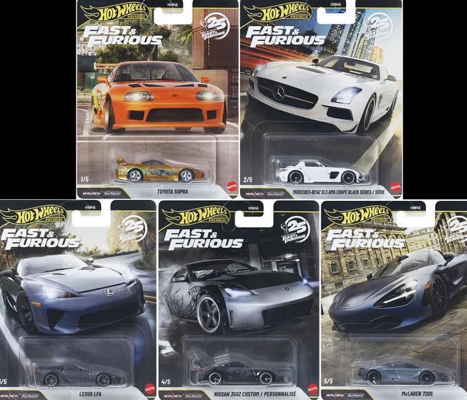 Hot Wheels Fast & The Furious set 10 stuks, Www.rubensmodelautos.nl, Auto, Nieuw, Ophalen of Verzenden