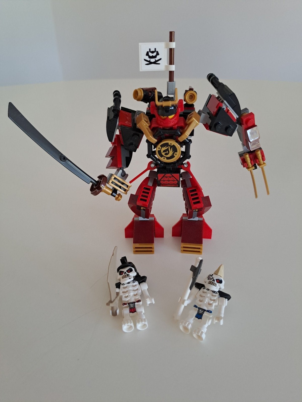 LEGO Ninjago 70665 Samurai Mech met handleiding, Ophalen of Verzenden, Zo goed als nieuw
