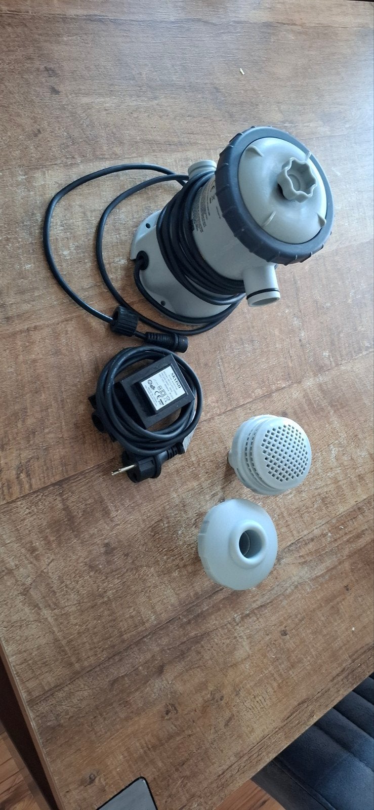 Complete zwembadpomp voor Intex framezwembad + gratis filter, Ophalen of Verzenden, Gebruikt, Zwembadpomp