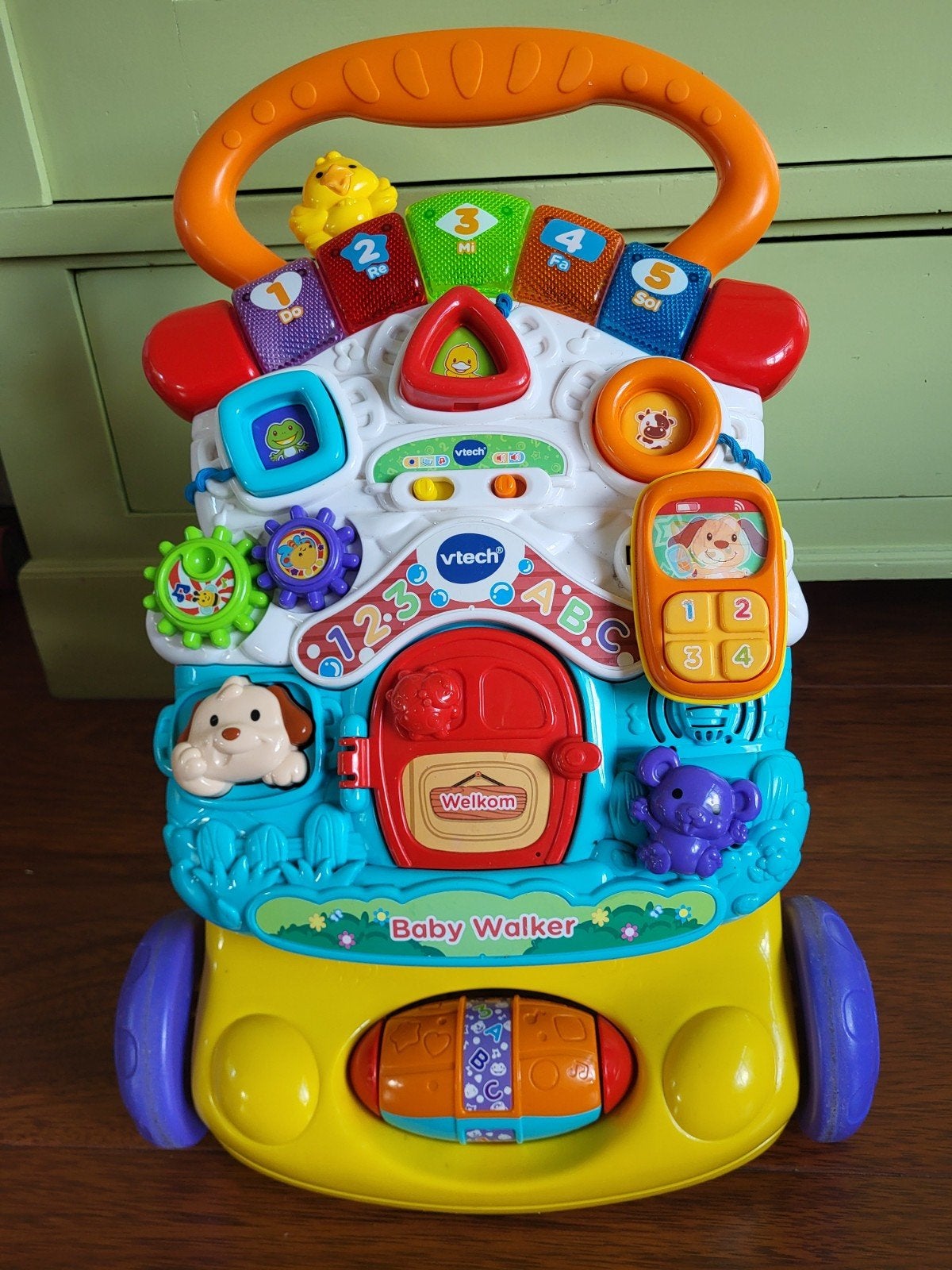 zgan vtech baby walker, Kinderen en Baby's, Ophalen of Verzenden, Zo goed als nieuw, 6 maanden tot 2 jaar