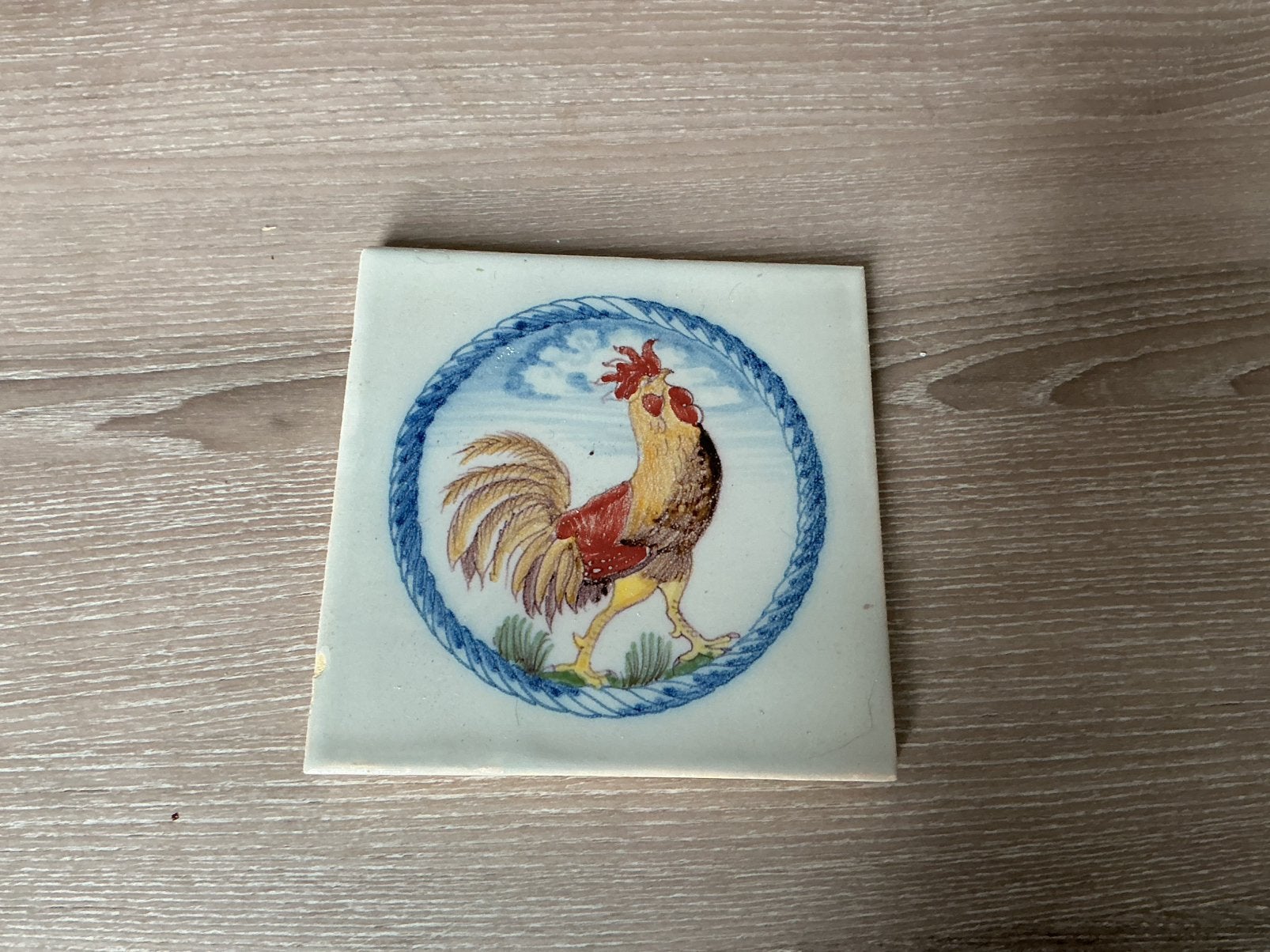 Makkum tegeltje van fabriek De Haan, Ophalen of Verzenden
