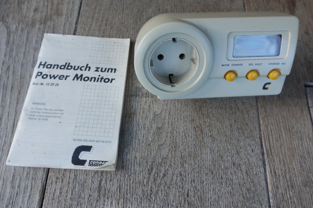 stroommeter /vermogensmeter Voltcraft, Ophalen of Verzenden, Gebruikt, Overige merken, Overige typen