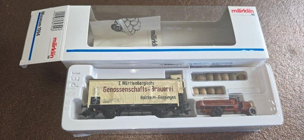 Marklin museumwagen 1994, Wisselstroom, Ophalen of Verzenden, Märklin, Nieuw