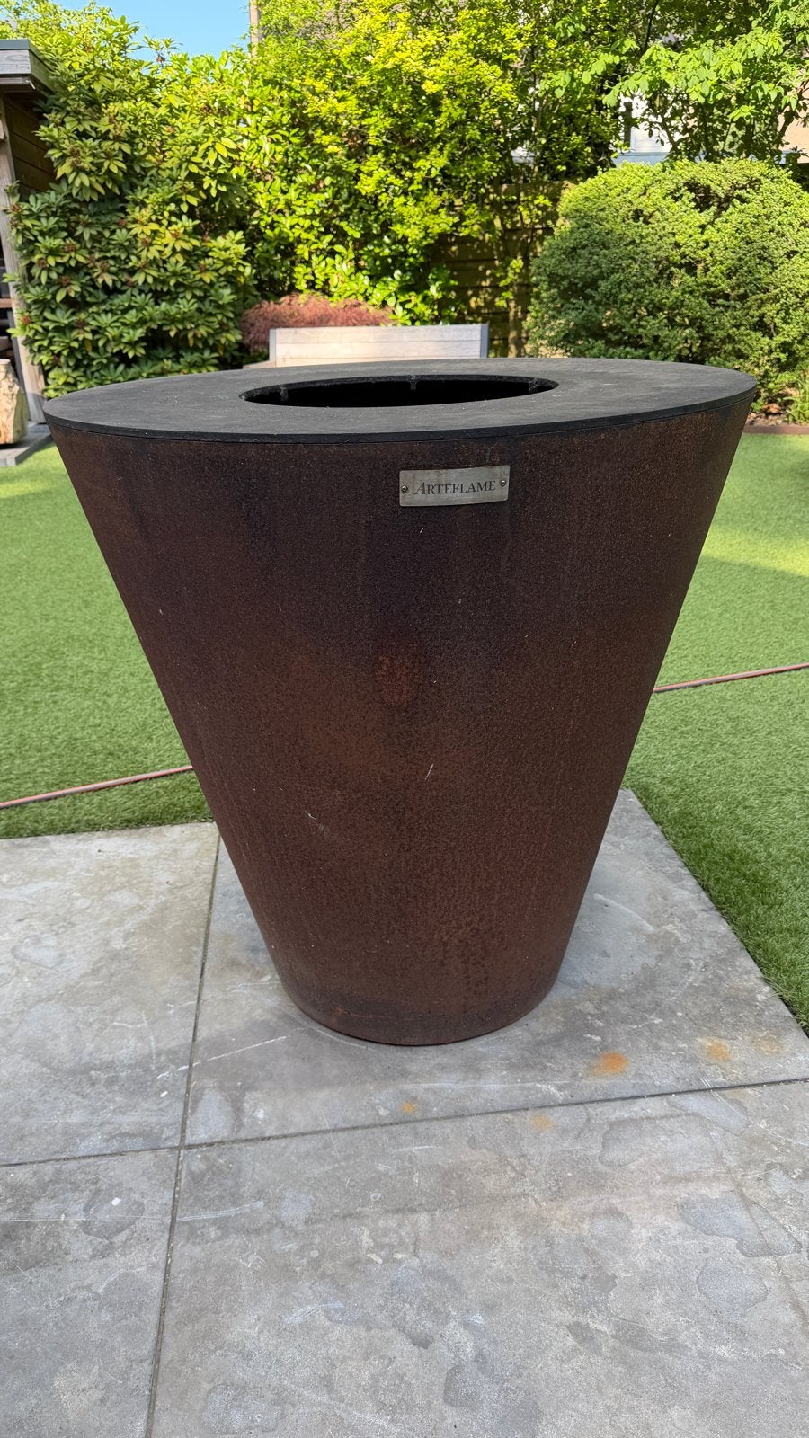 Arteflame ONE40 BBQ / Vuurschaal (100cm doorsnede), Tuin en Terras, Ophalen, Gebruikt