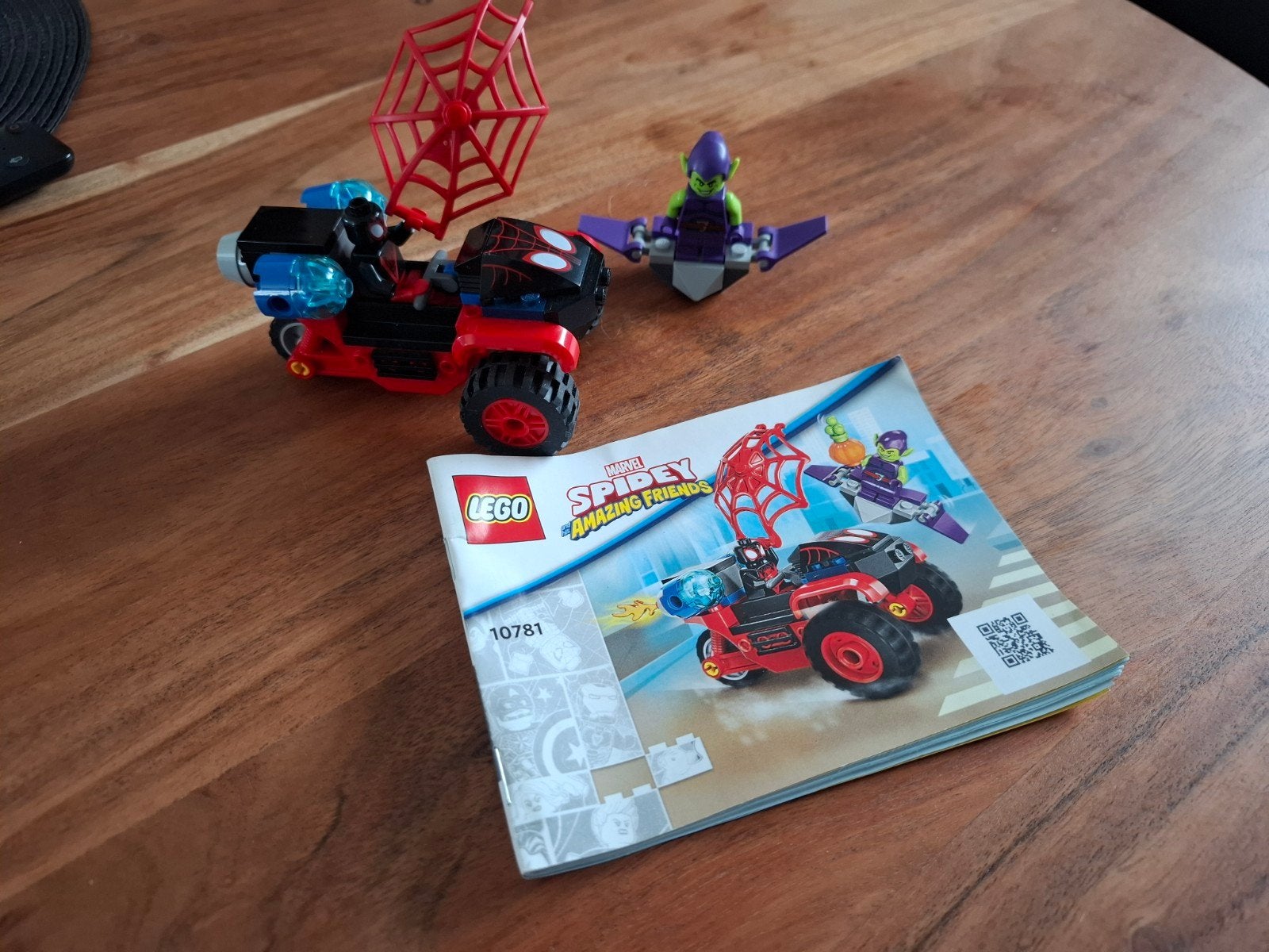LEGO Spidey and His Amazing Friends set 10781 compleet, Ophalen of Verzenden, Zo goed als nieuw, Overige merken