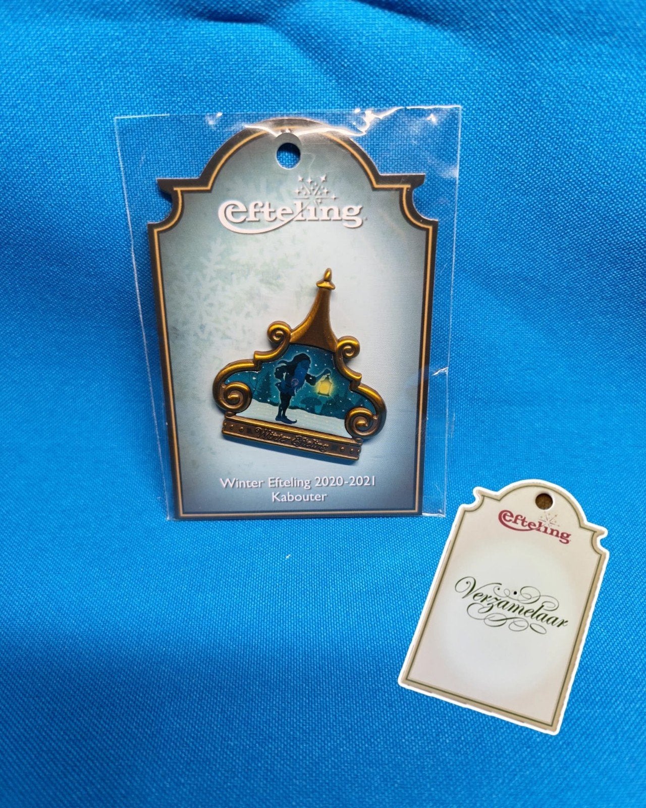 Efteling pin Winter Efteling 2020/2021 nieuw in verpakking, Verzamelen, Ophalen of Verzenden, Nieuw, Button of Speldje