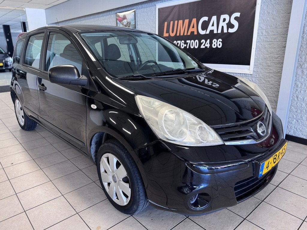 Nissan Note 1.4 Visia | Airco | Trekhaak | APK aanwezig |, Auto's, Nissan, Voorwielaandrijving, Euro 5, Gebruikt, 4 cilinders