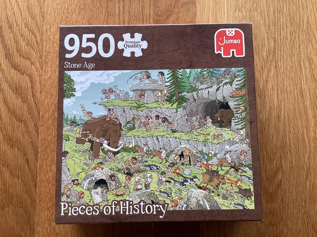 Pieces of history puzzel., Hobby en Vrije tijd, Denksport en Puzzels, Ophalen, 500 t/m 1500 stukjes, Zo goed als nieuw, Legpuzzel