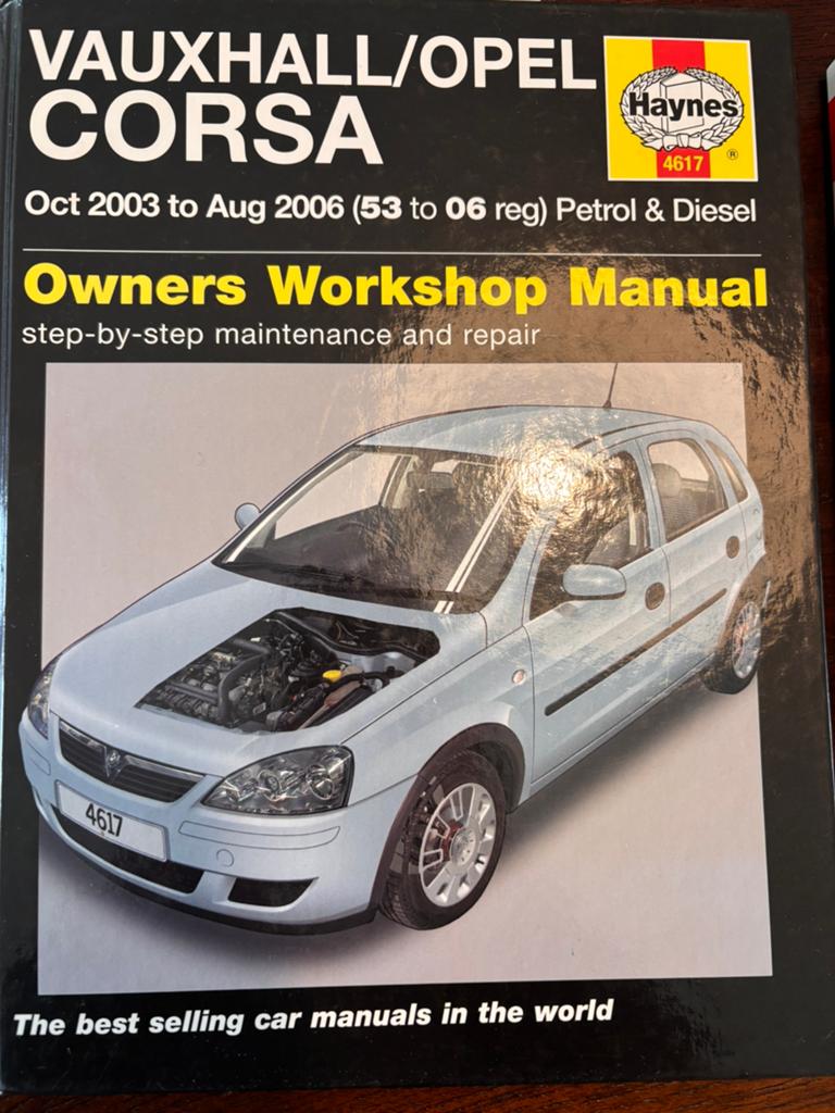 Opel Zafira en Corsa manual, Verzenden