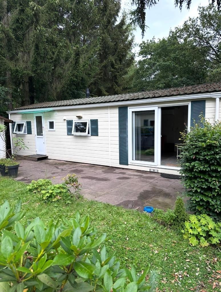 Sfeervol, ruim (3 slaapkamers) chalet in de Veluwse bossen!, Caravans en Kamperen, Stacaravans, Tot en met 6