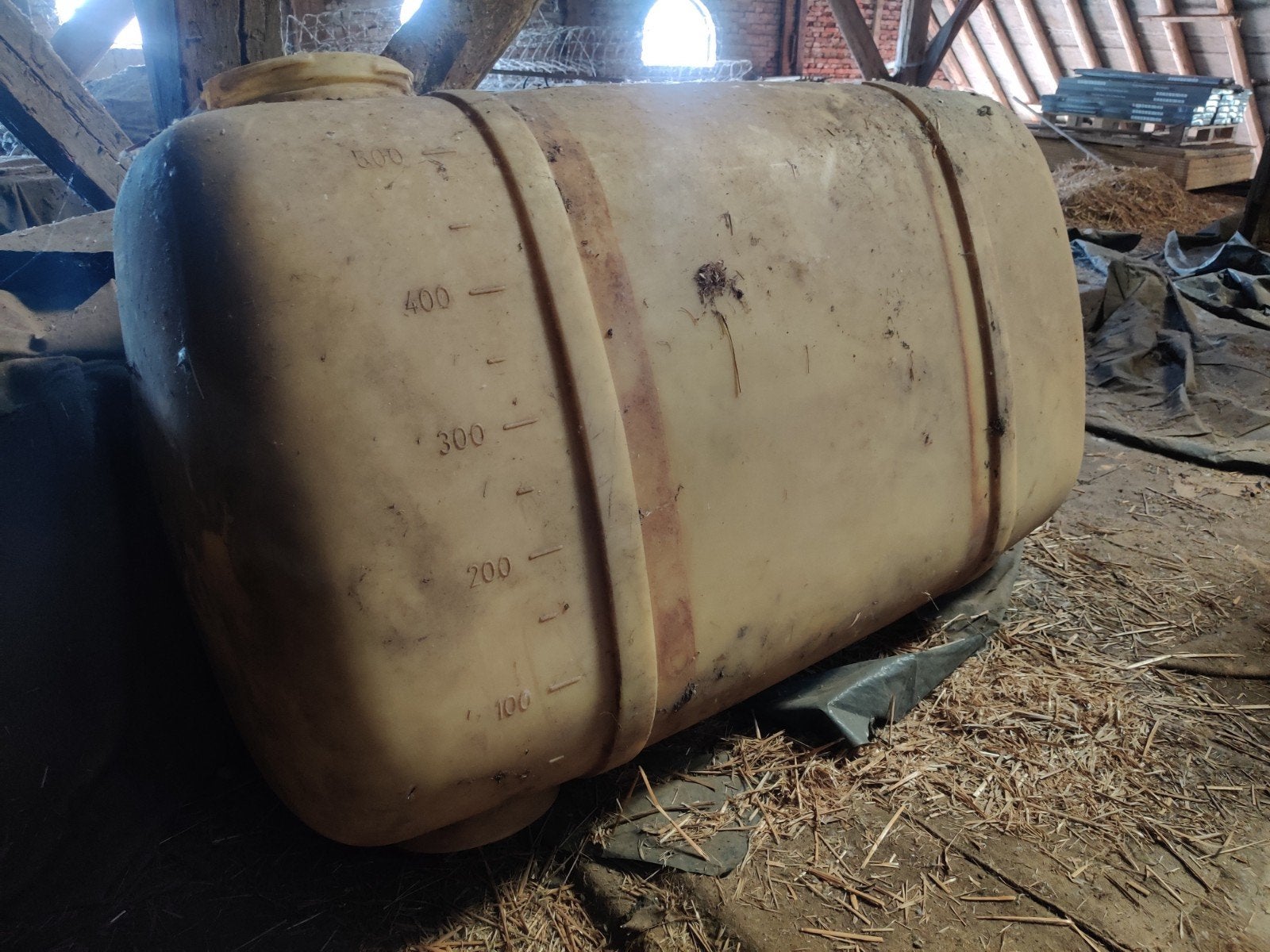 Watertank 500 liter, Tuin en Terras, Regentonnen, 150 liter of meer, Ophalen