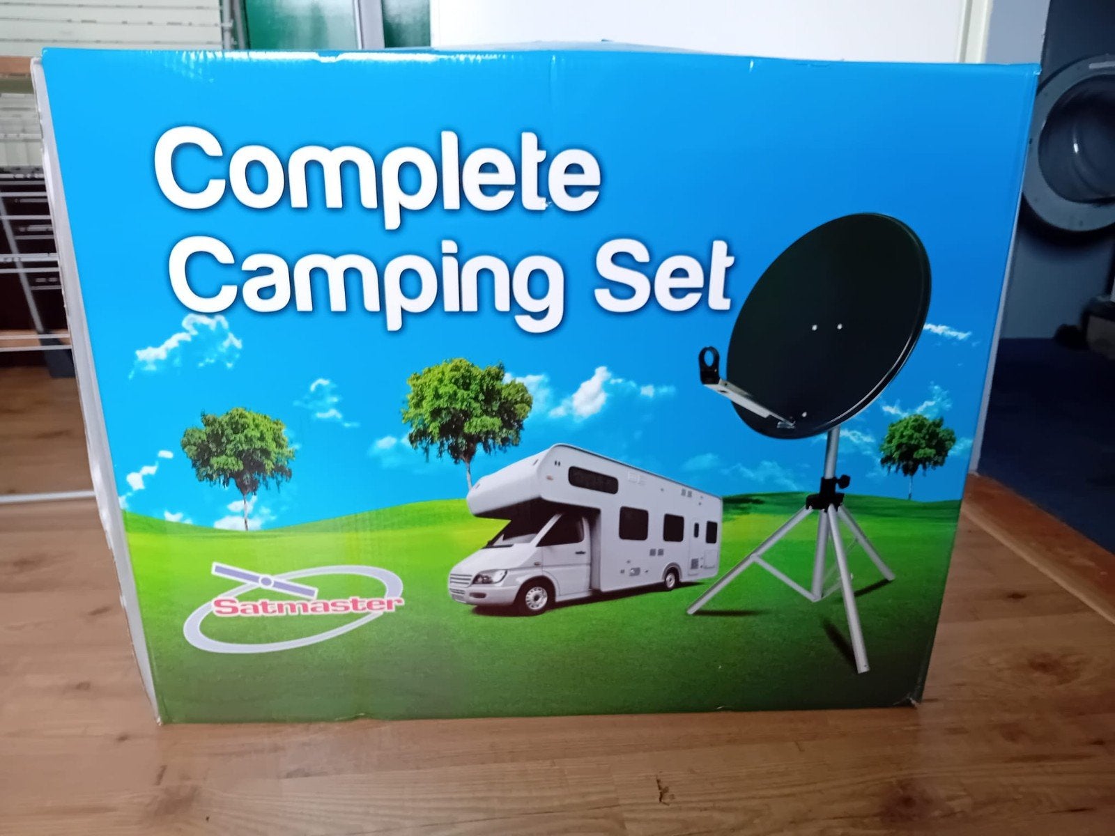 Satmaster Complete Camping Set - Schotelantenne, Ophalen, Nieuw, (Schotel)antenne, Overige merken