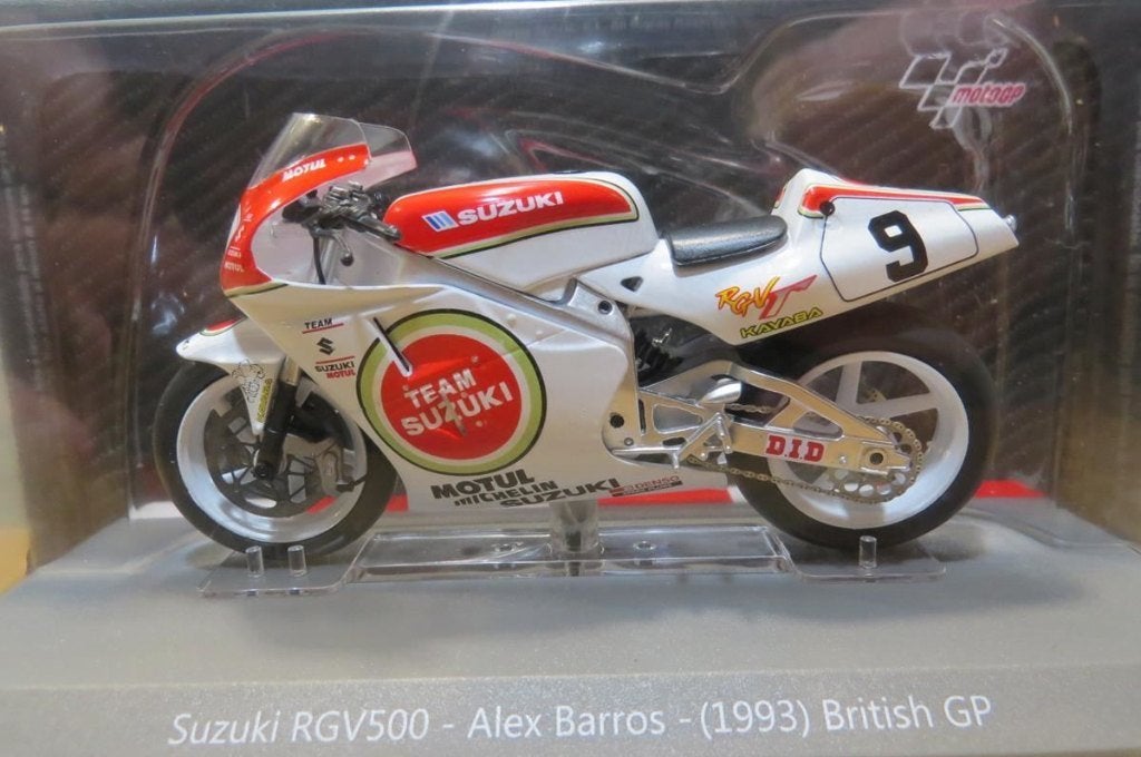 Alex Barros Suzuki RGV500 1993 1:18 diecast, Serviceclientele@altaya.be, Nieuw, Ophalen of Verzenden, Motor