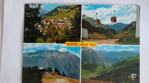 kaart nauders - tirol - oostenrijk, Ophalen of Verzenden, 1980 tot heden, Gelopen, Oostenrijk