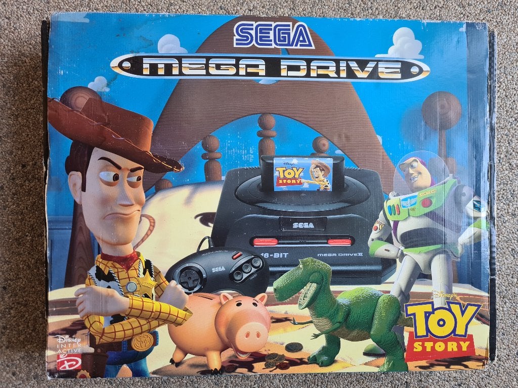 SEGA MEGA DRIVE II TOY STORY editie, Mega Drive, Ophalen of Verzenden, Met 1 controller, Gebruikt