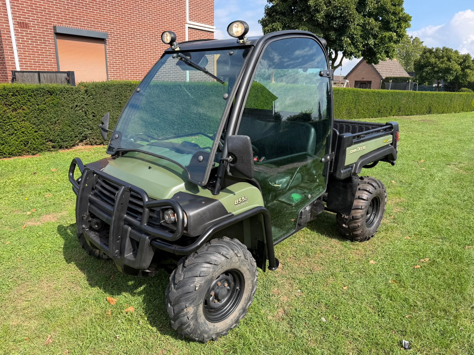 John deere XUV 855D Gator  olive met kenteken, Ophalen of Verzenden, Voertuig of Aanhanger