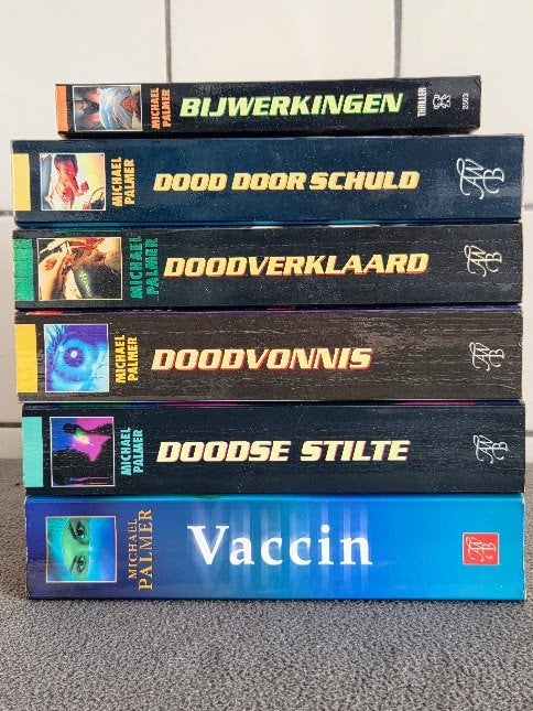 Stapel boeken 6 stuks van Michael Palmer