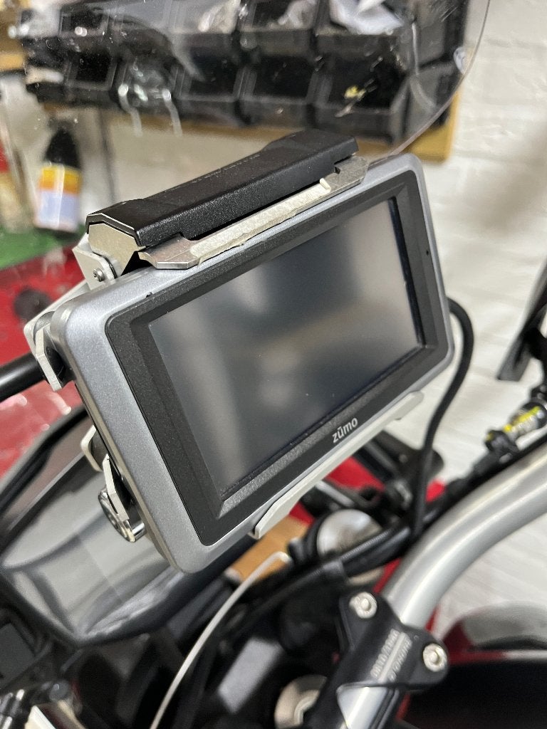 Touratech navi bevestiging, Motoren, Ophalen of Verzenden, Gebruikt