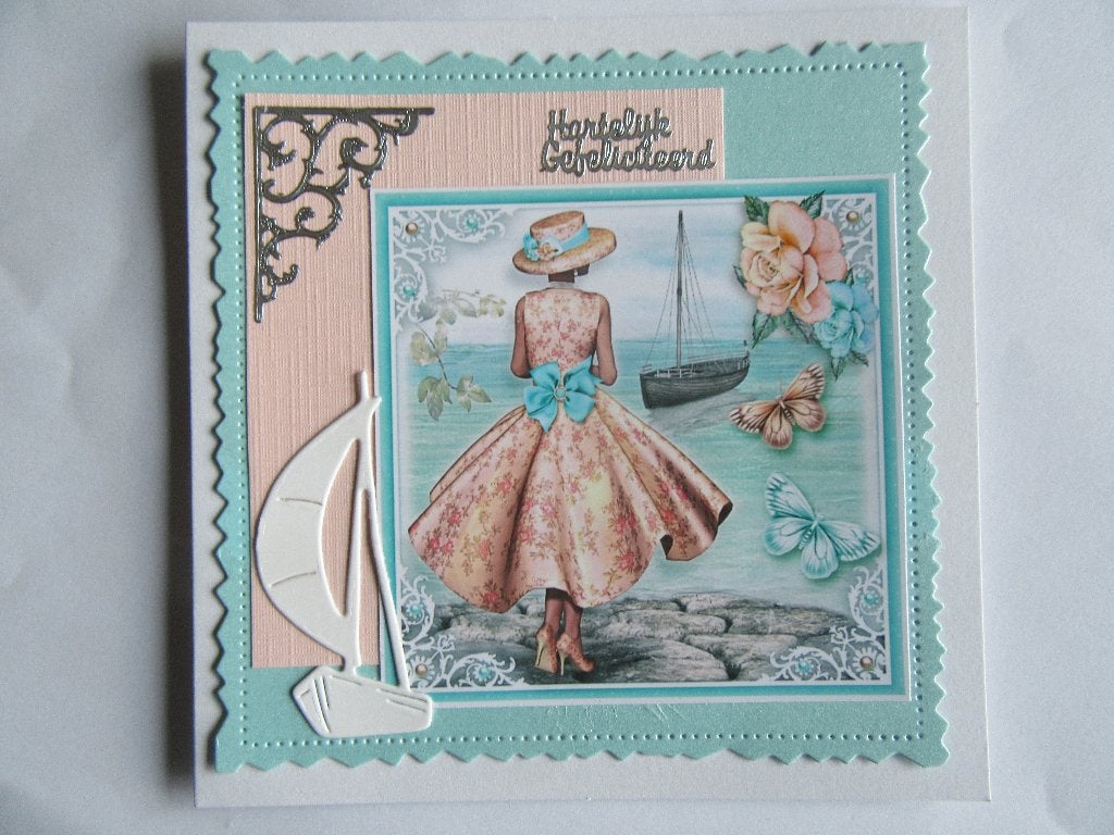 GEFELICITEERD ,,,kaartje 1819, Ophalen of Verzenden, Nieuw, Overige thema's