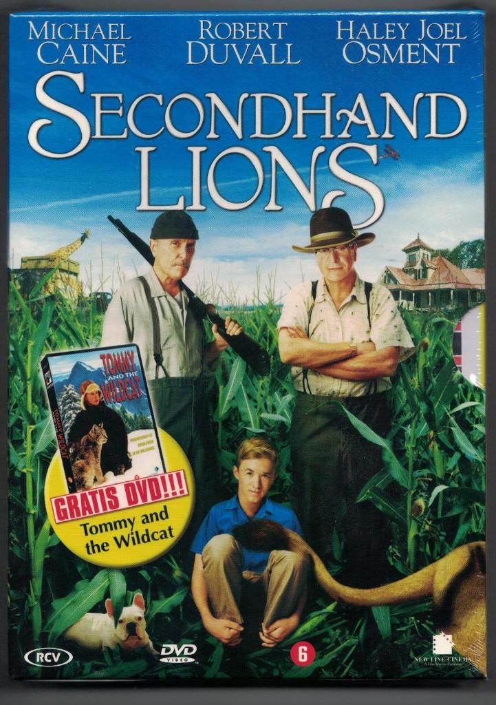 Secondhand Lions + Tommy and the Wildcat - 2 dvd box, Alle leeftijden, Ophalen of Verzenden, Nieuw in verpakking