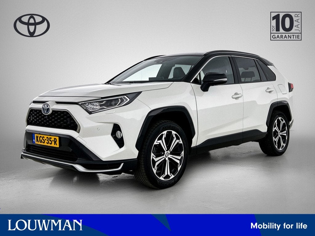 Toyota RAV4 2.5 Plug-in Hybrid AWD Bi-Tone Plus | Premium ui, Auto's, Toyota, Automaat, 12 maanden, Gebruikt, 4 cilinders