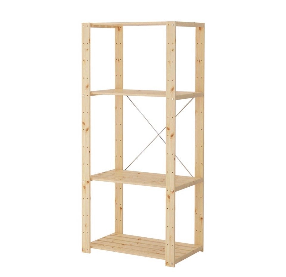 IKEA Hejne Houten Stellingkast - Veelzijdig en Stevig, Ophalen, Gebruikt