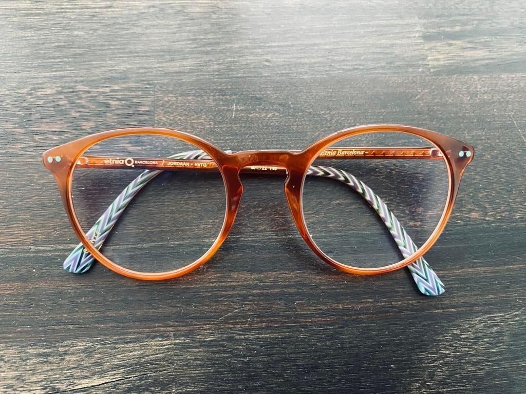 Etnia Barcelona Jordaan HV TQ bril - Vintage Collectie, Sieraden, Tassen en Uiterlijk, Zonnebrillen en Brillen | Dames, Zo goed als nieuw