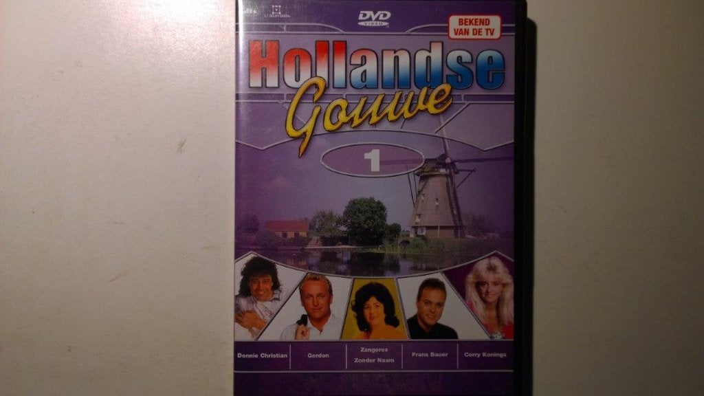 Hollandse Gouwe Volume 1 (DVD), Alle leeftijden, Ophalen of Verzenden, Zo goed als nieuw, Muziekvideo's