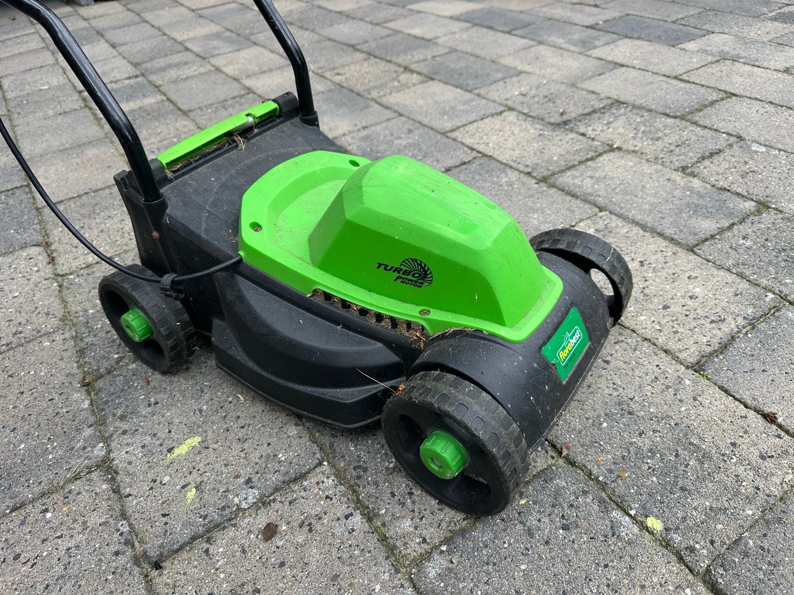 Elektrische grasmaaier, Ophalen, Cirkelmaaier, Gebruikt, Elektrische grasmaaier