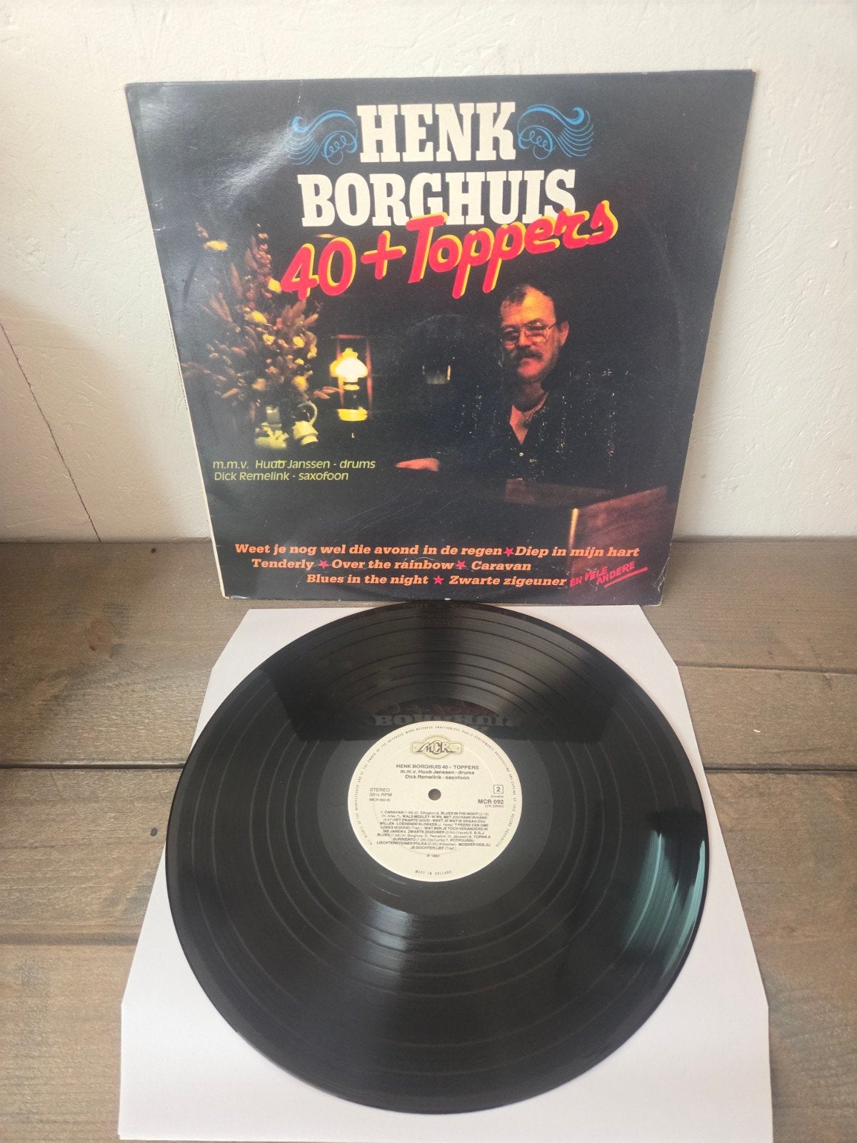 Henk Borghuis - 40+ Toppers LP (Gebruikt), Ophalen of Verzenden, Gebruikt, 12 inch